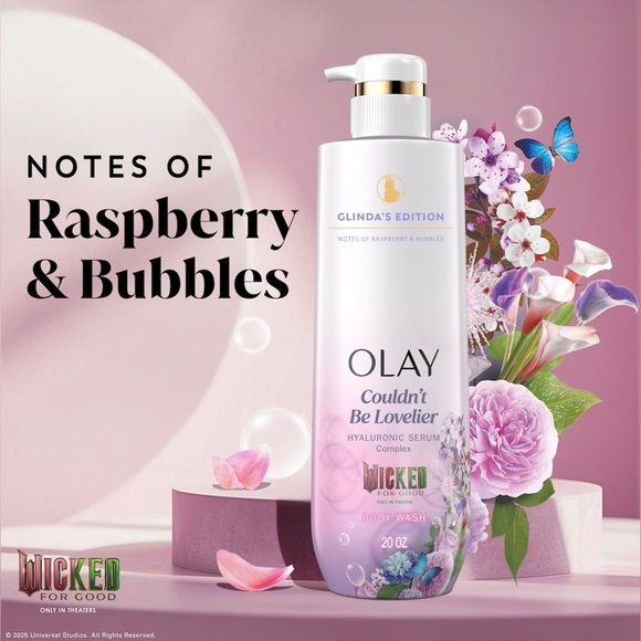 Olay X Wicked Serum Body Wash Elphaba and Glinda Editions Limited Edition Scents - Picture 4 of 10